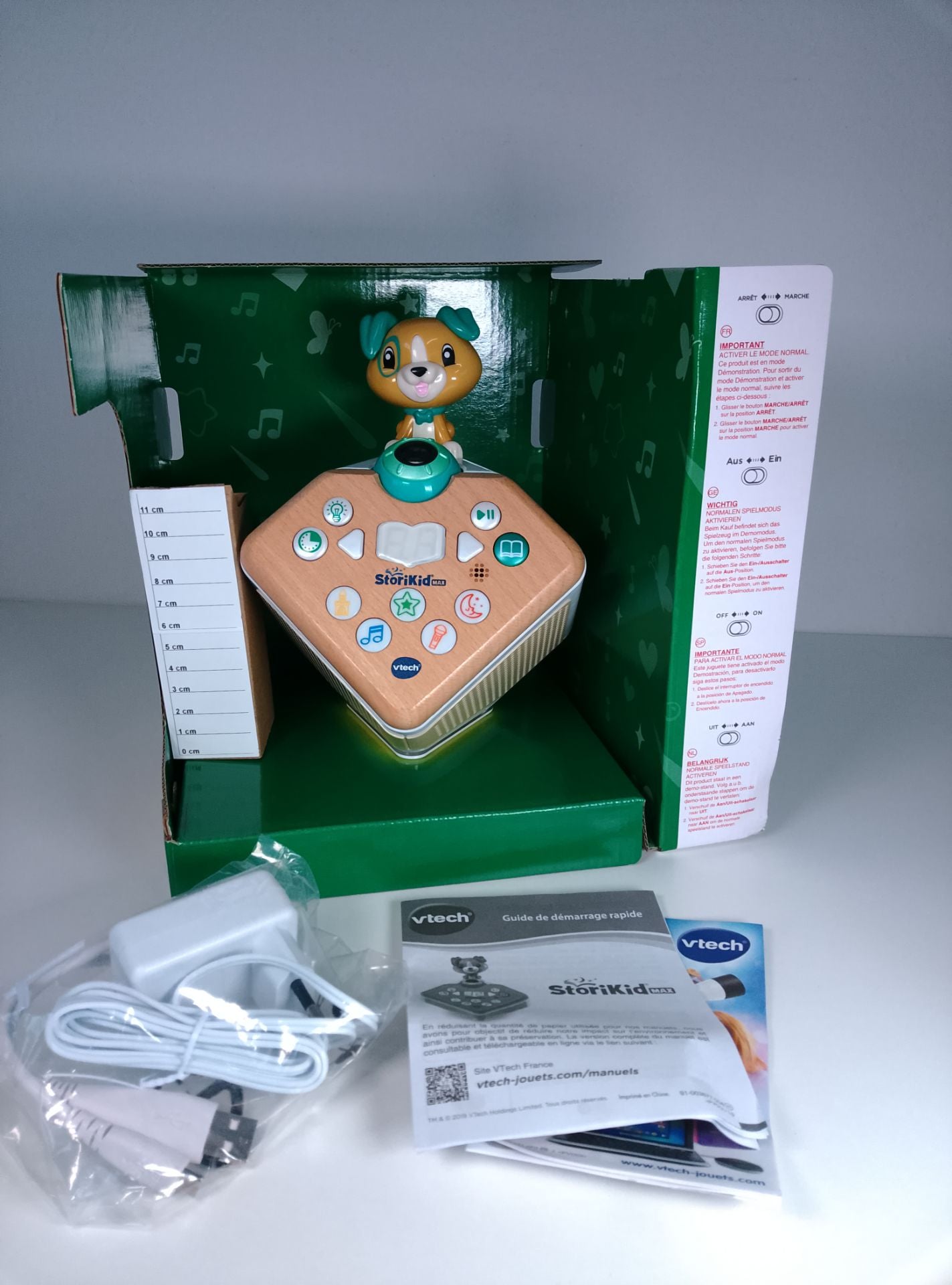 Vtech StoriKid MAX - čelní pohled