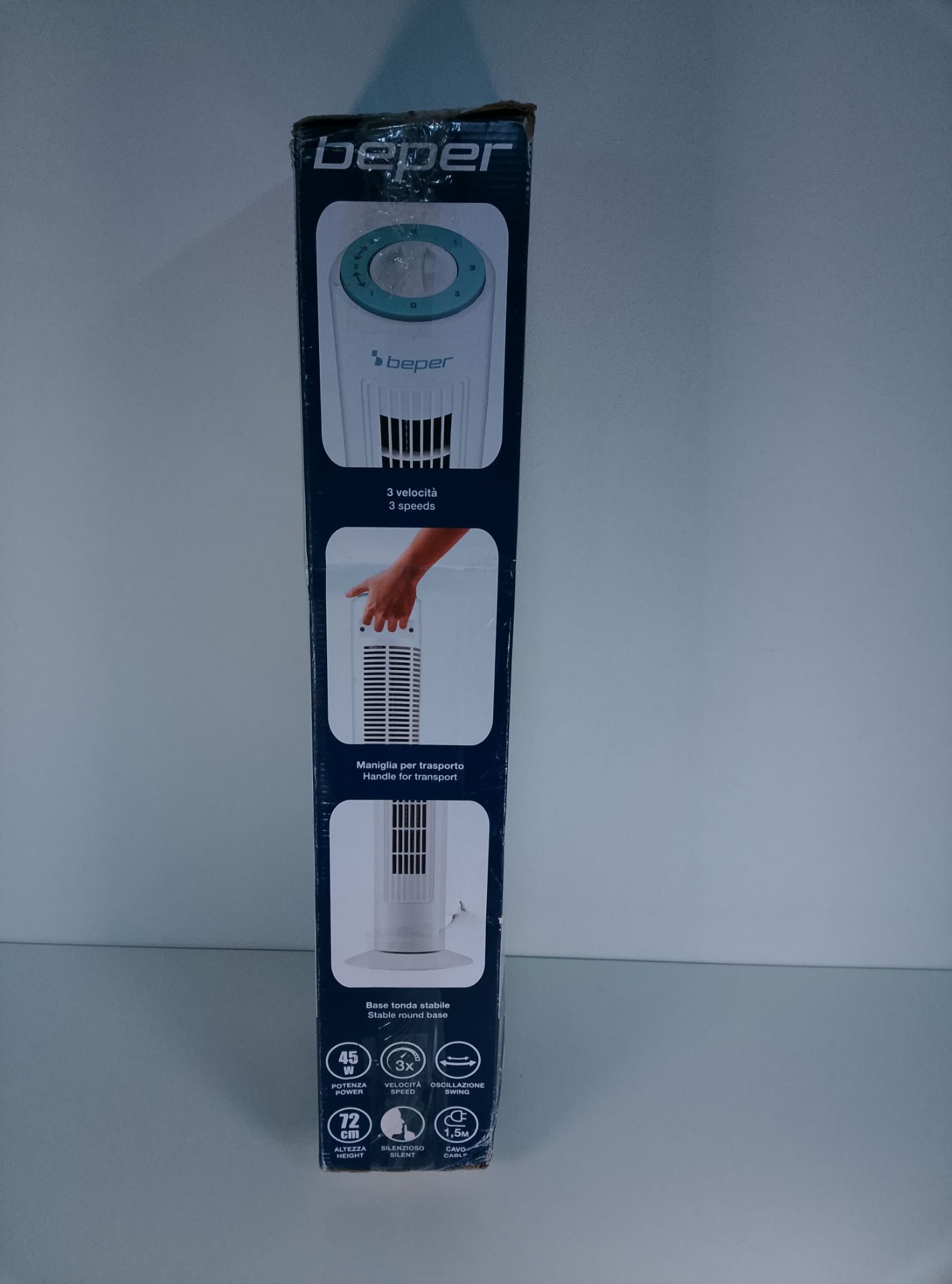 Beper Tower Fan - pohled 3