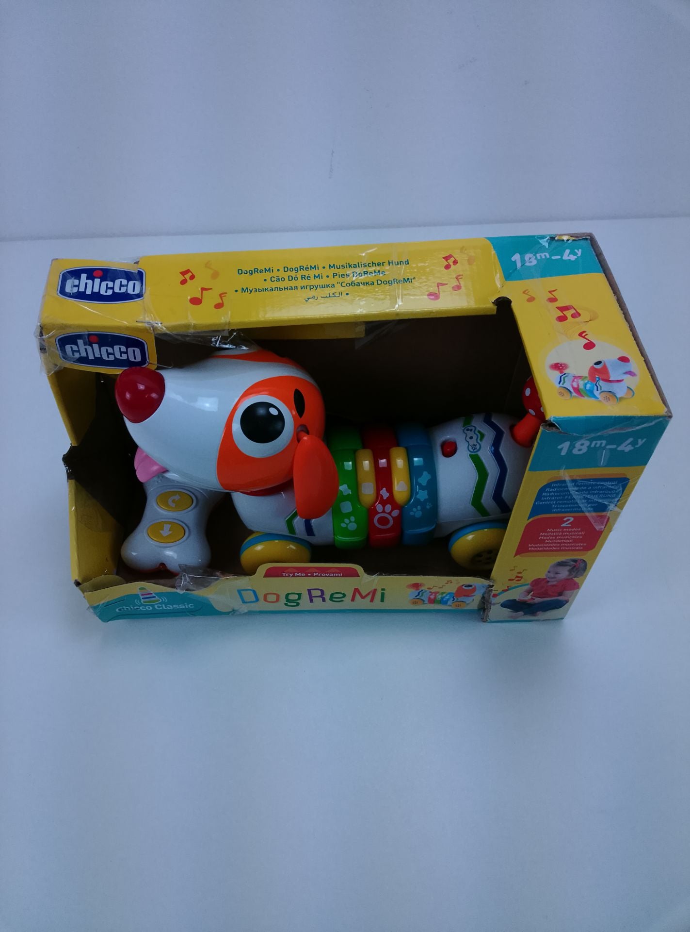 Chicco DogReMi - čelní pohled