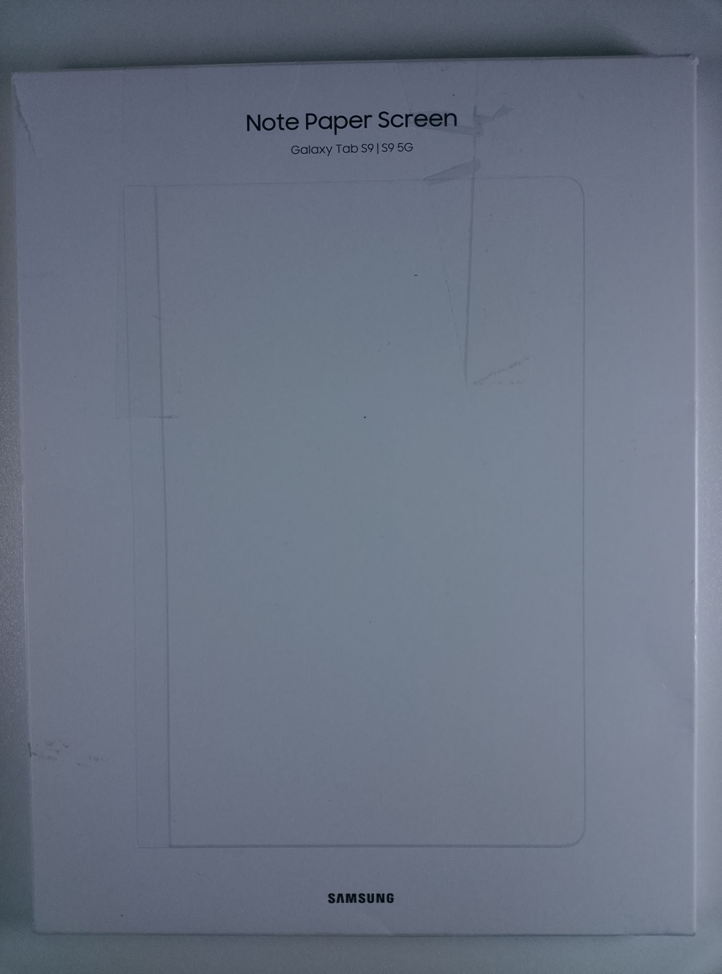 Samsung Galaxy Tab S9 | S9 5G - čelní pohled