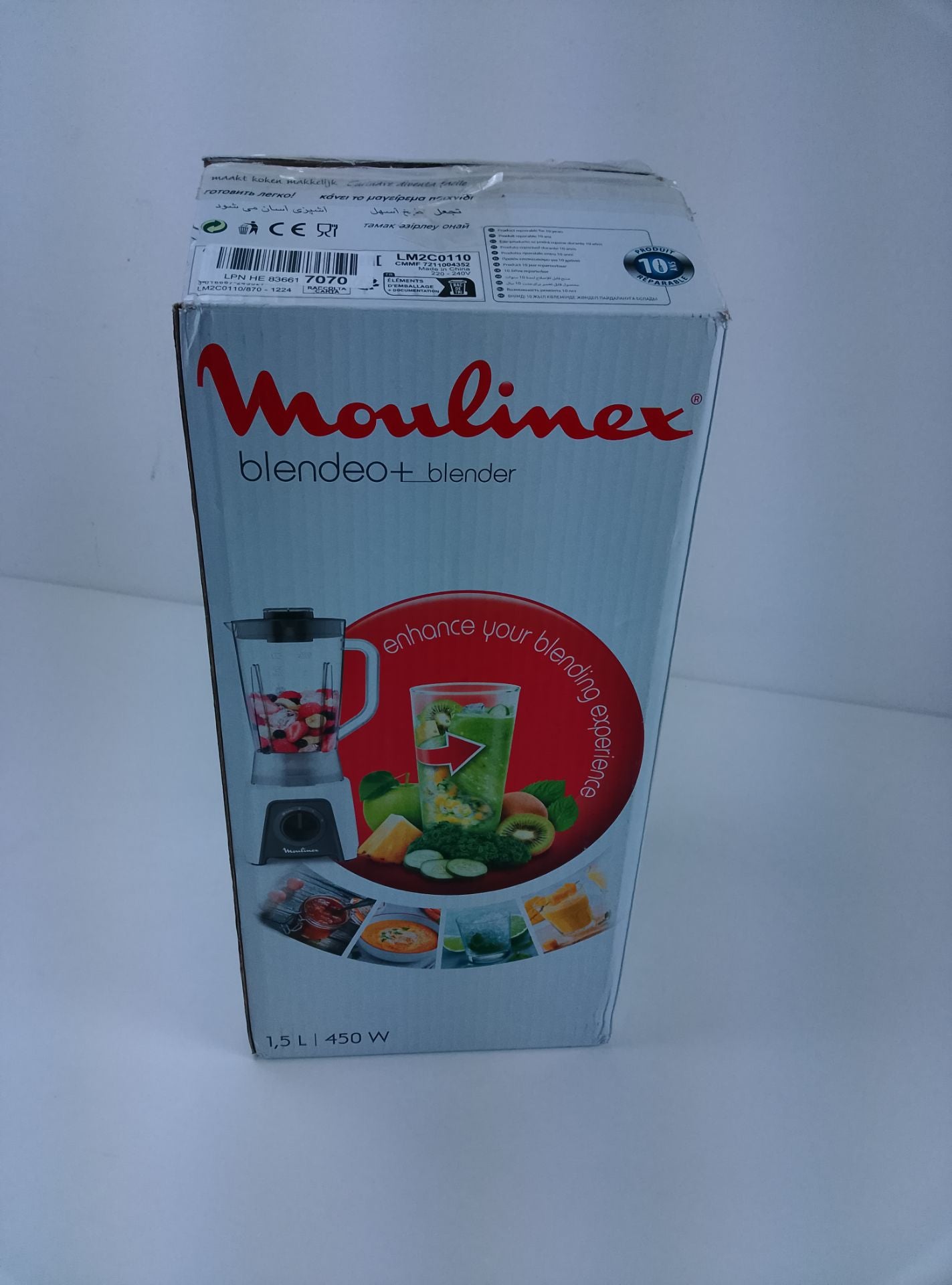 Moulinex Neznámý model - čelní pohled
