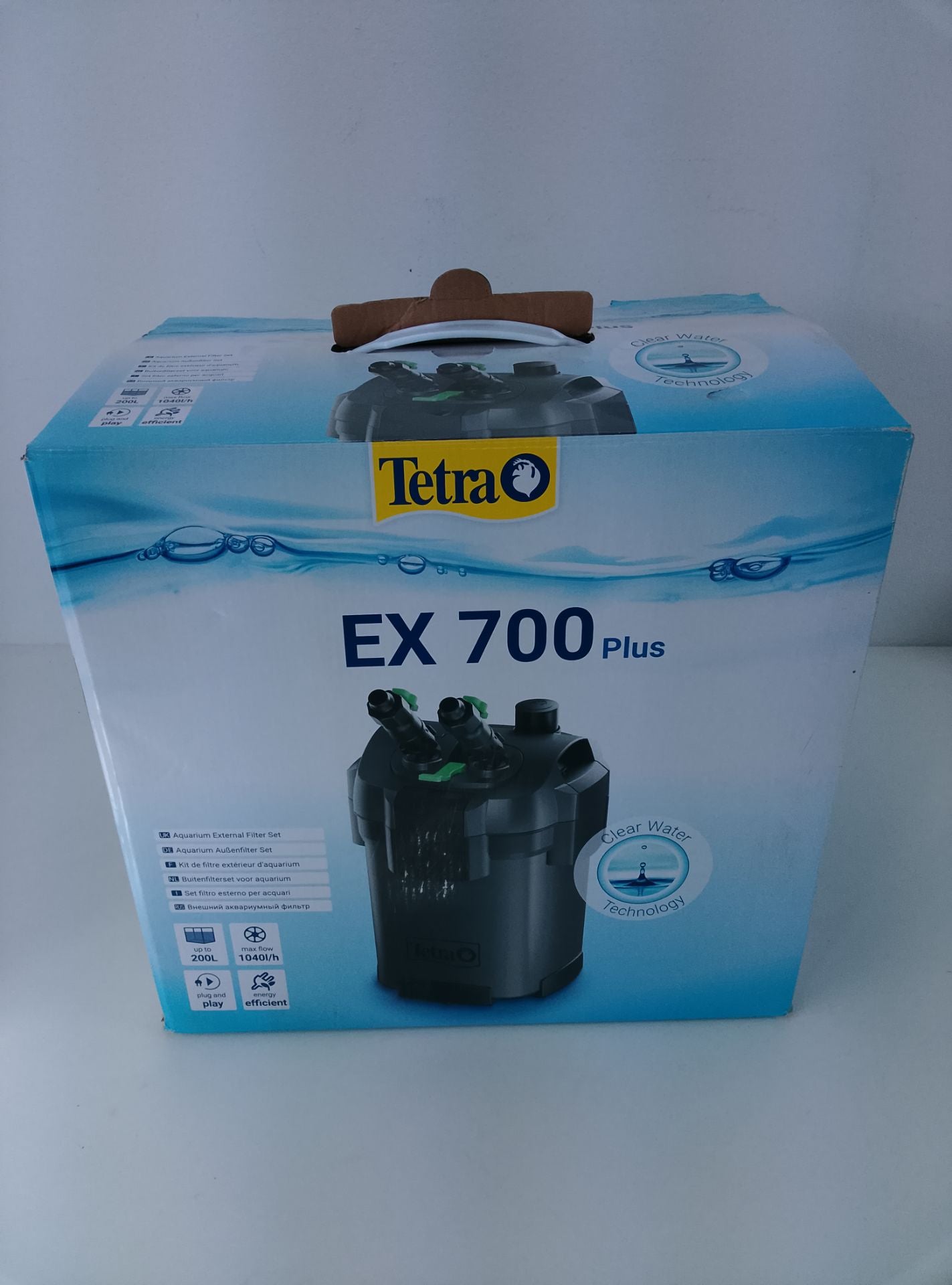 Tetra EX 700 Plus - čelní pohled