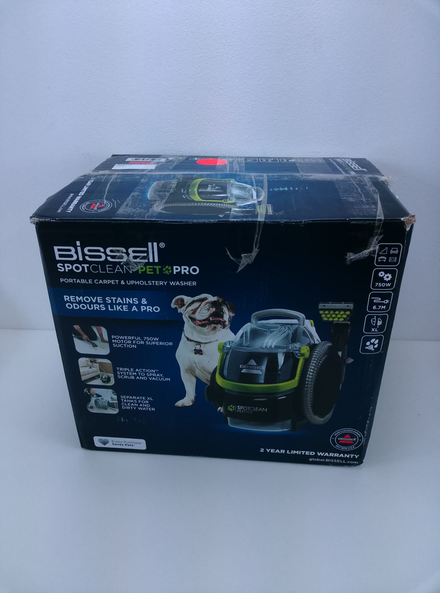 Bissell Spotclean Pet Pro - čelní pohled