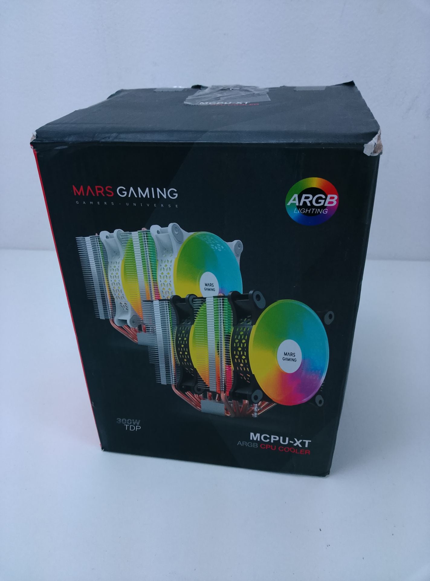 Mars Gaming MCPU-XT - čelní pohled