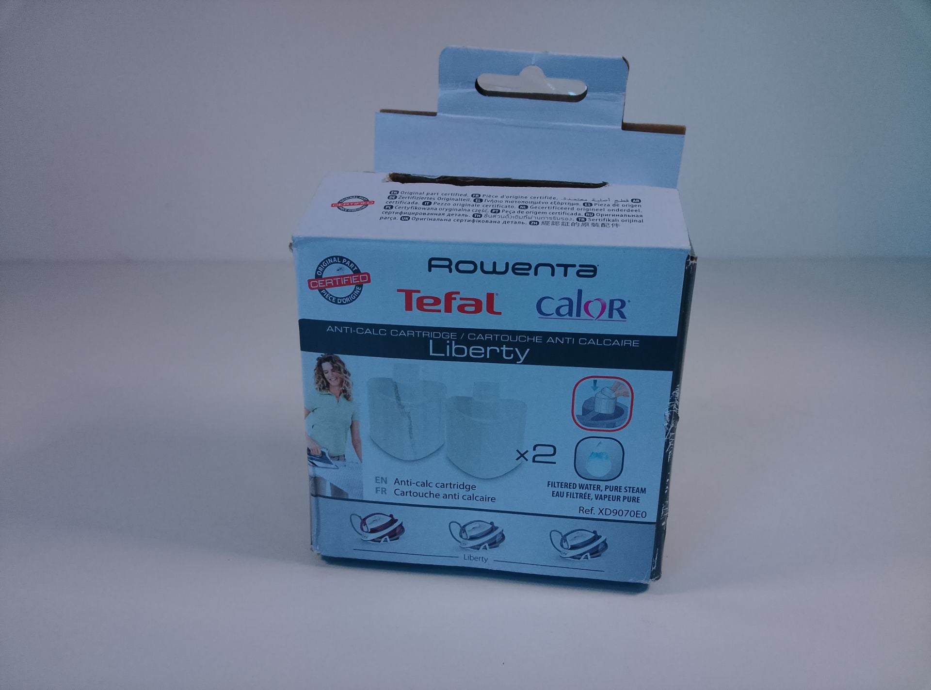 Rowenta Tefal Calor Liberty - čelní pohled