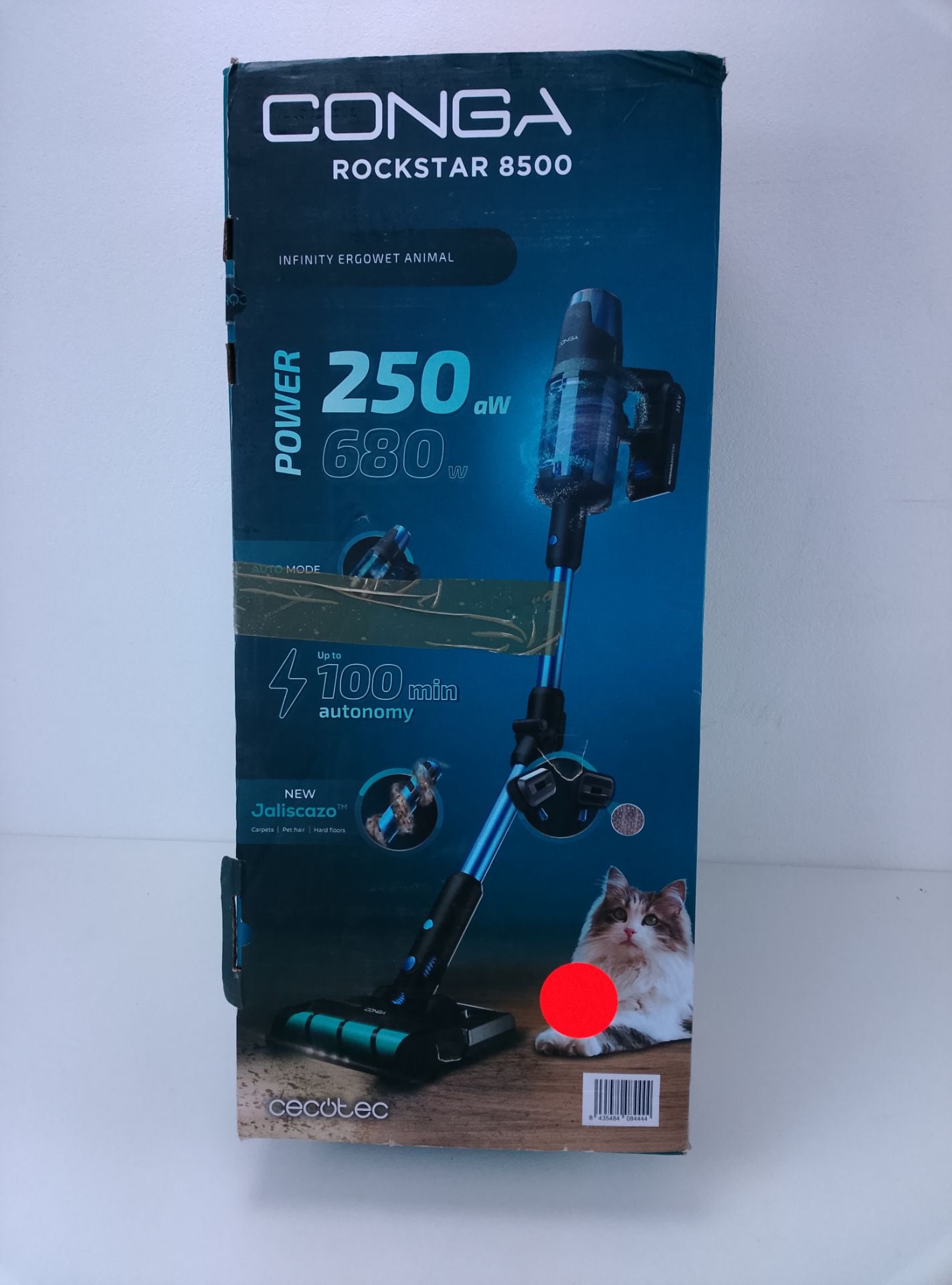 Conga Rockstar 8500 - čelní pohled