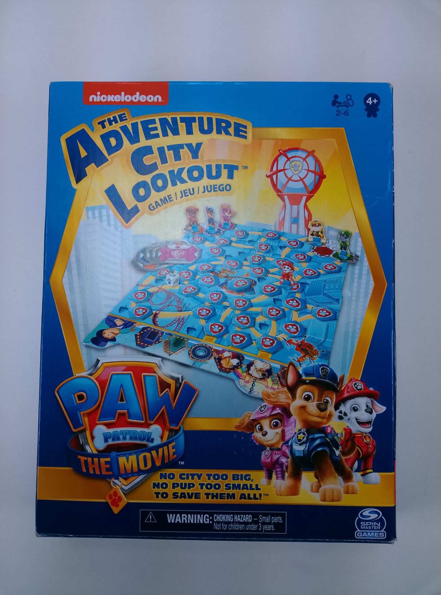 Nickelodeon The Adventure City Lookout - čelní pohled