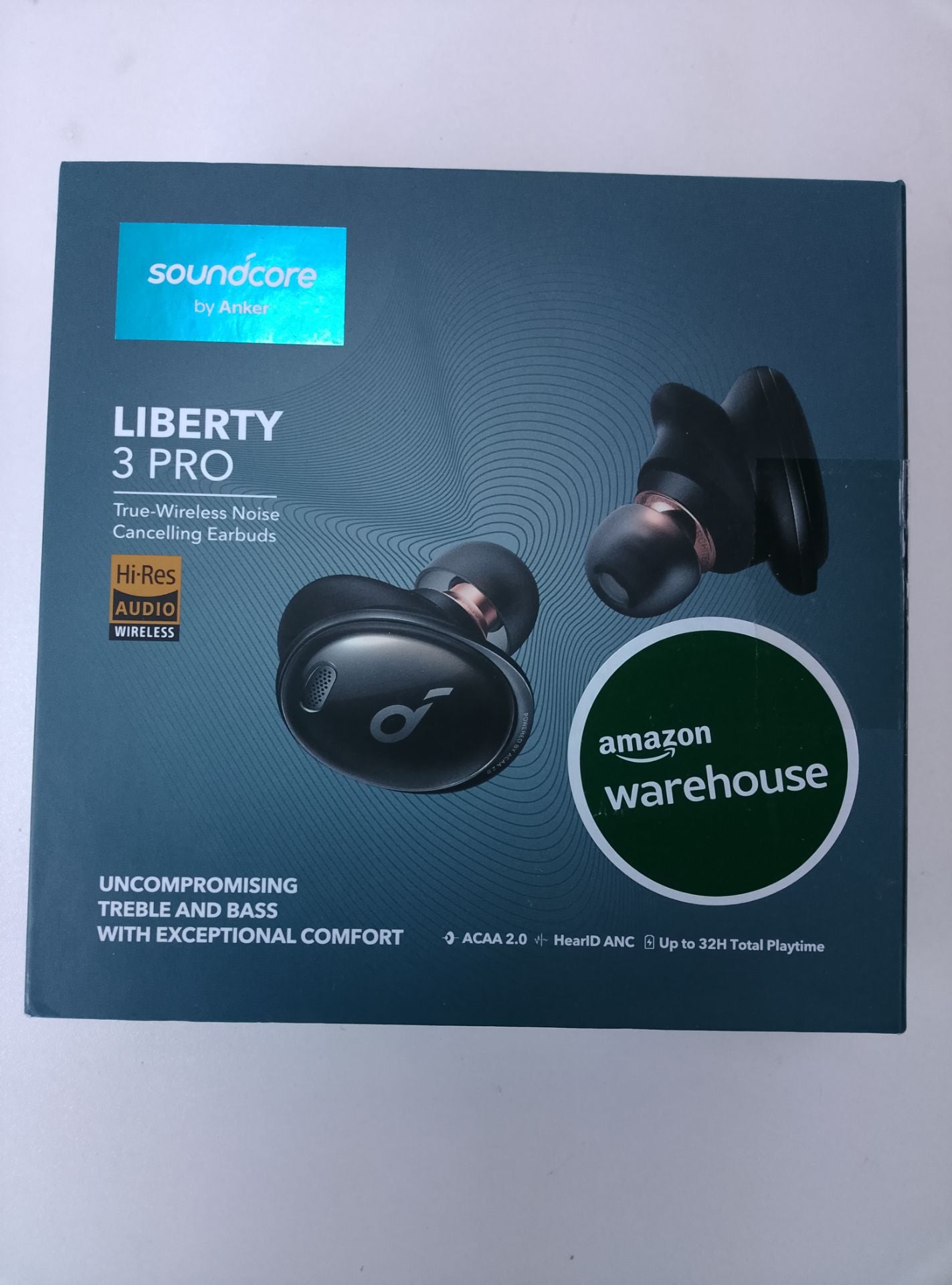 Soundcore Liberty 3 Pro - čelní pohled