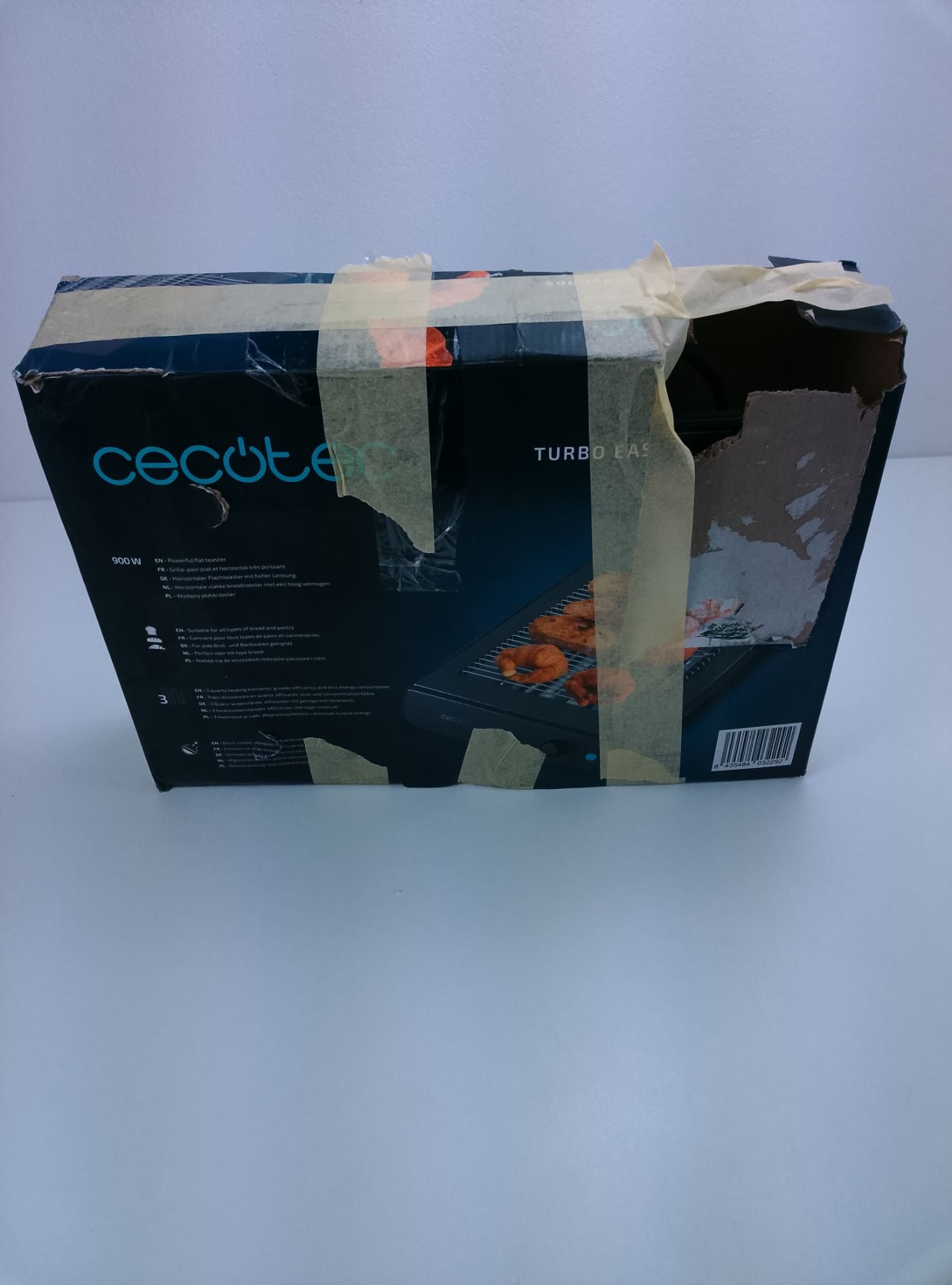Cecotec Turbo Fan - čelní pohled