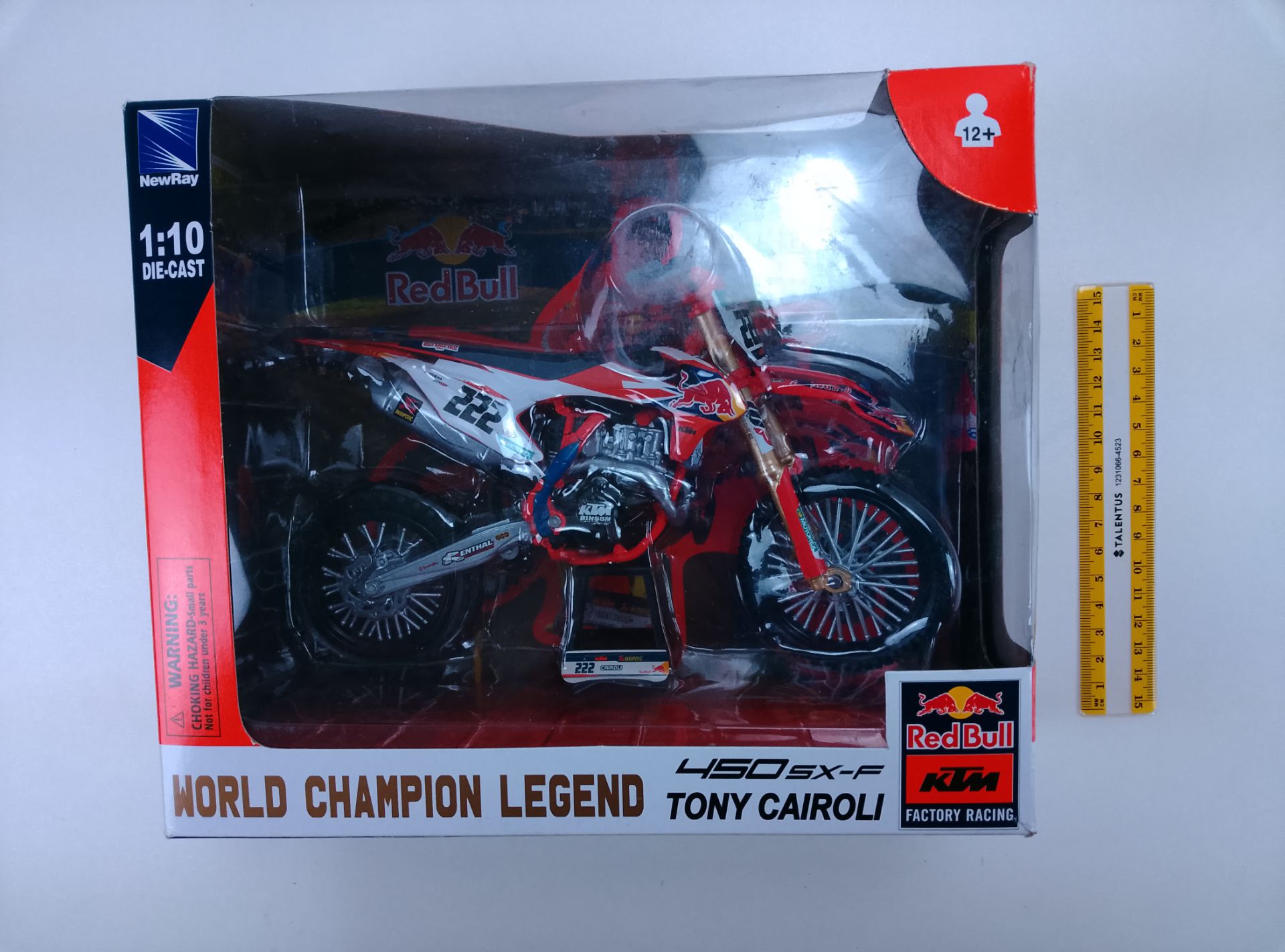 KTM 450 SX-F - čelní pohled