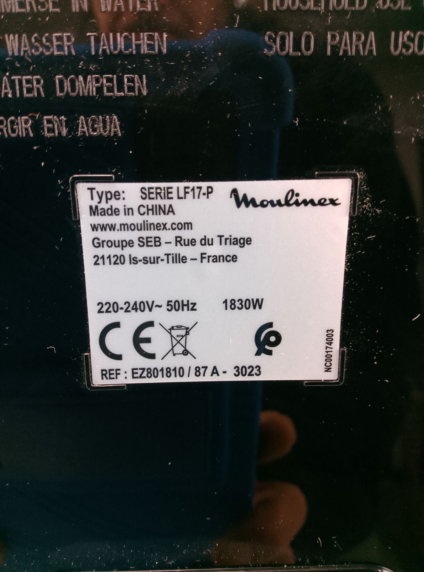 Moulinex Serie LF17-P - pohled 5