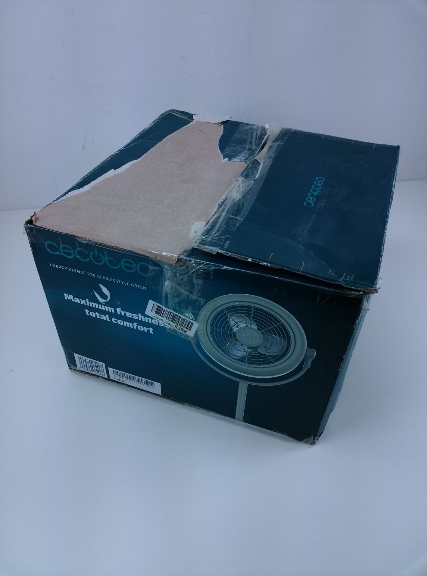 Cecotec Energysilence 250 Classicstyle Green - čelní pohled