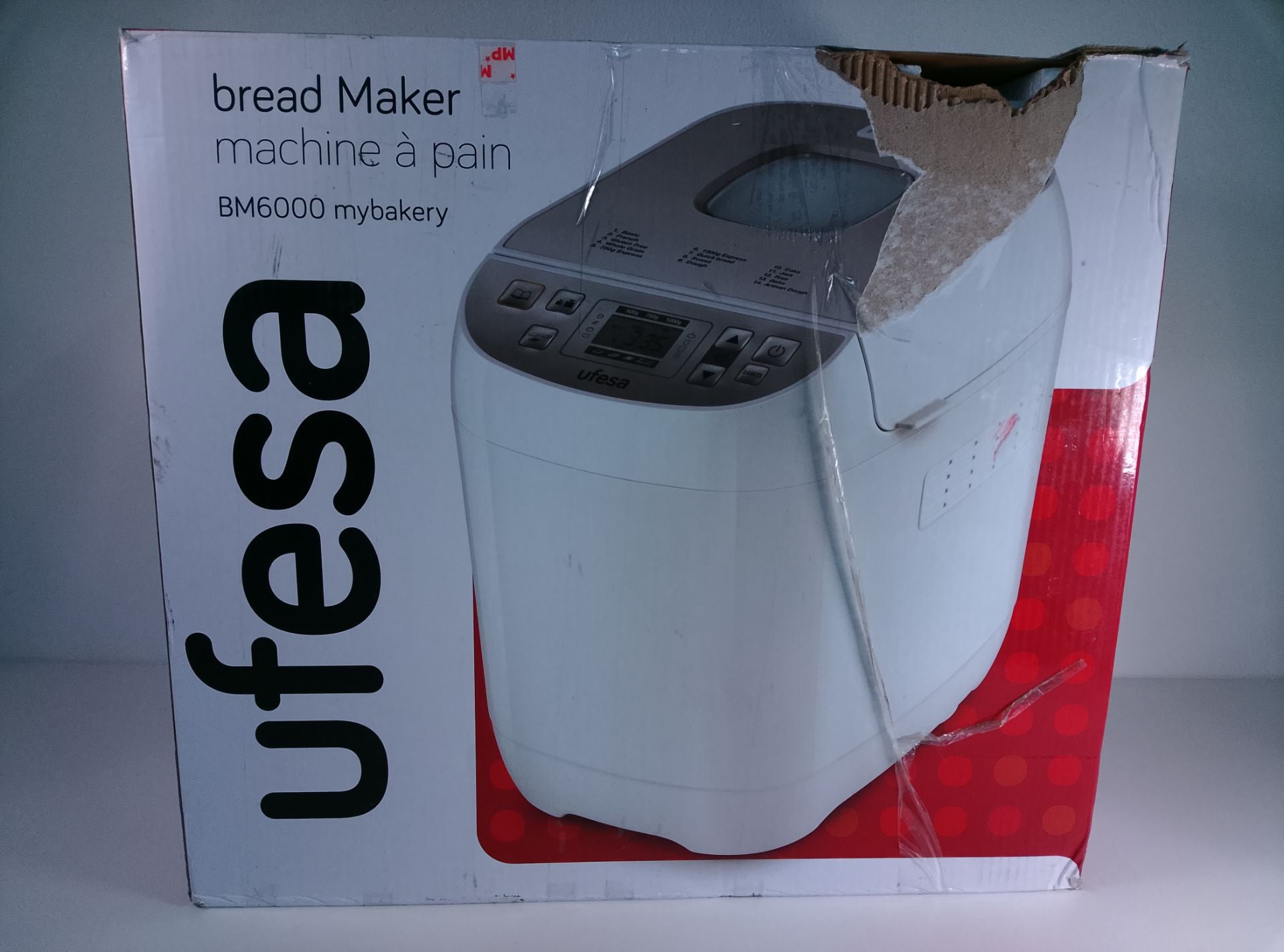 Ufesa BM6000 mybakery - pohled 2