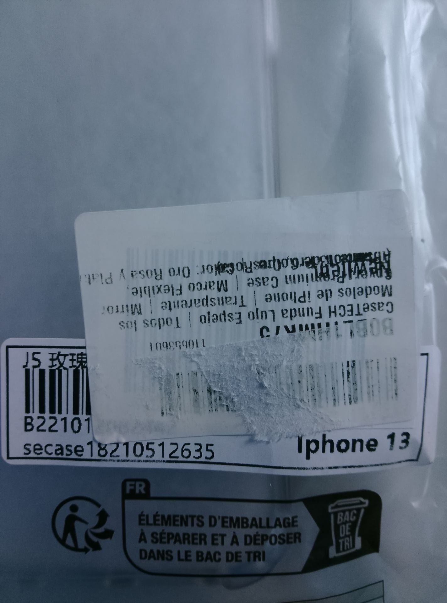 Neznámá značka Iphone 13 - čelní pohled