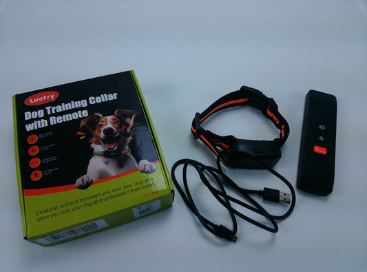 Lustry Dog Training Collar with Remote - čelní pohled