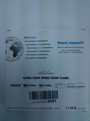 KabelDirekt ULTRA HIGH SPEED HDMI KABEL - pohled 2